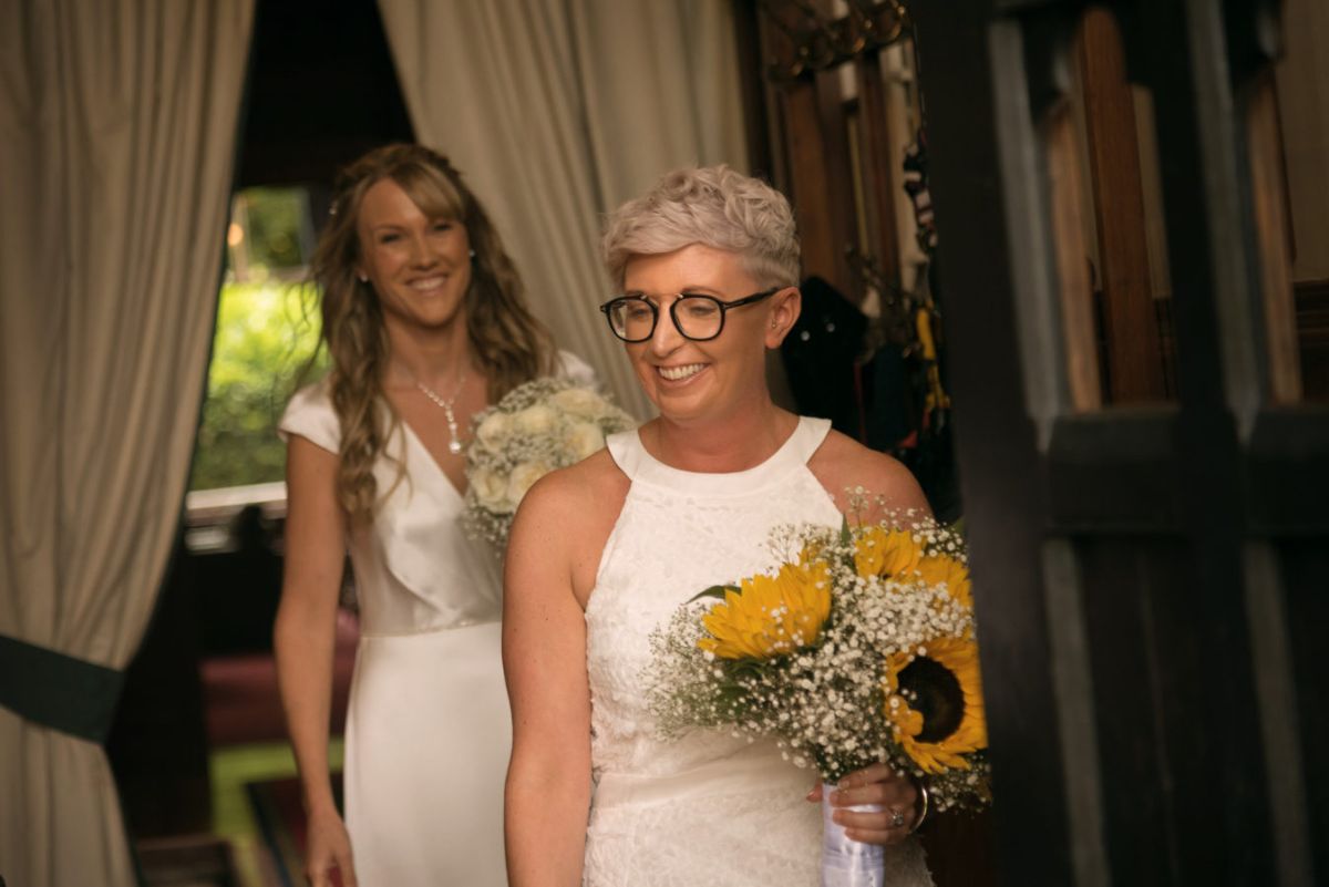 Real Wedding Image for Claire & Anne-Marie