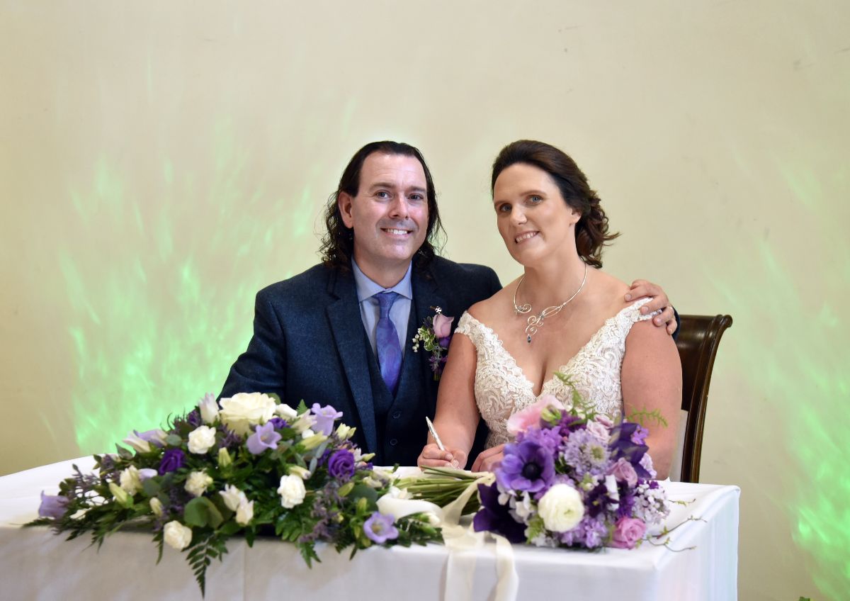 Real Wedding Image for Rowena  & Simon