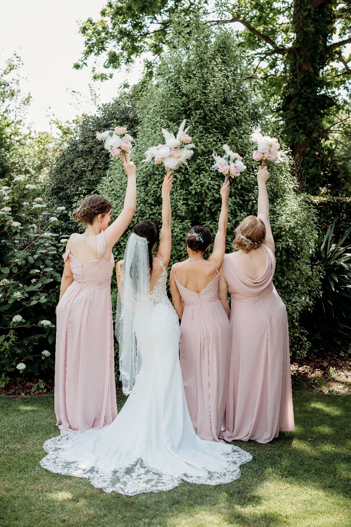 Dusty pinks