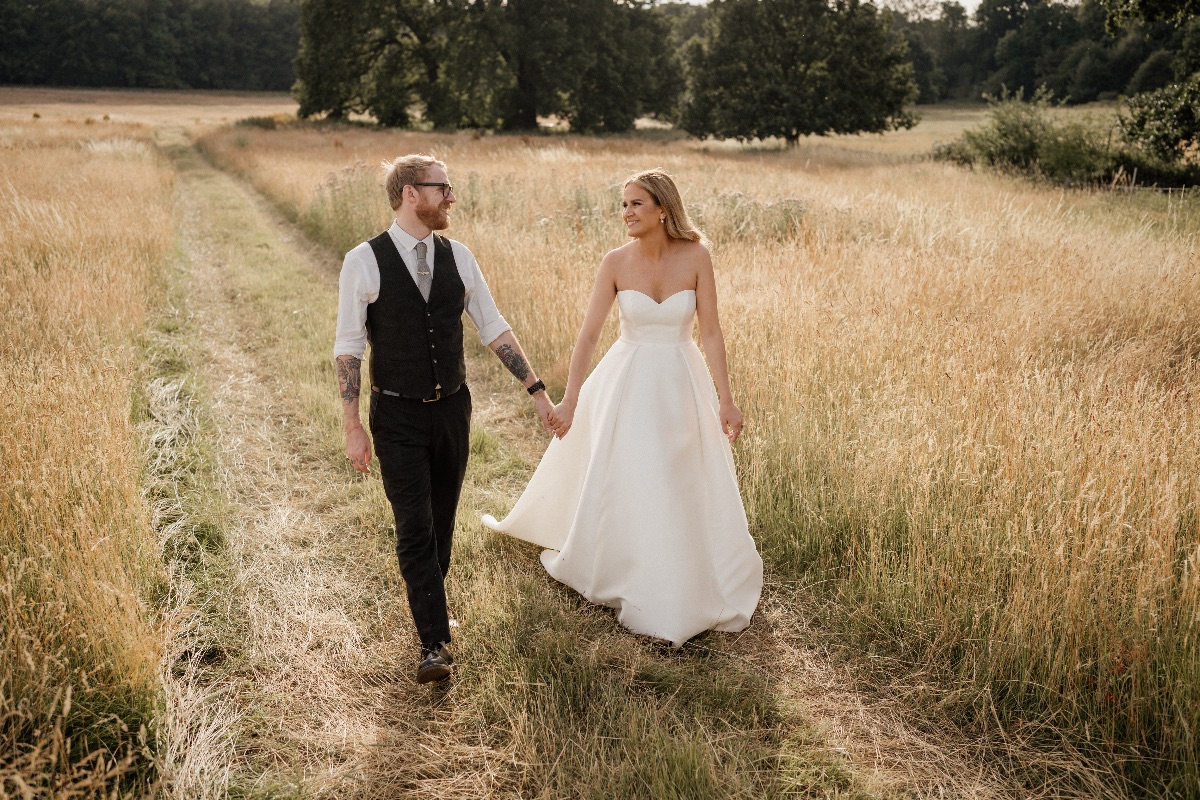 Together as newly weds 