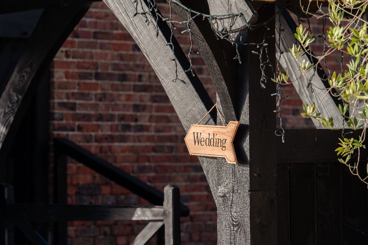 Personal touches from our Bride and Groom