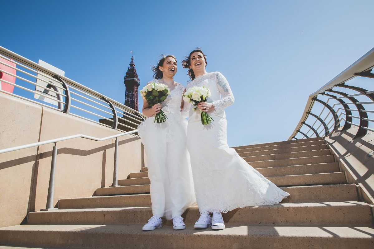 Real Wedding Image for Katie  & Carolann