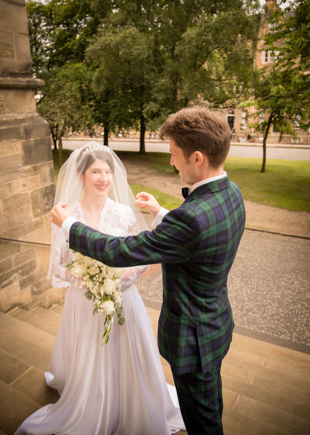 Real Wedding Image for Silvia & Steffan