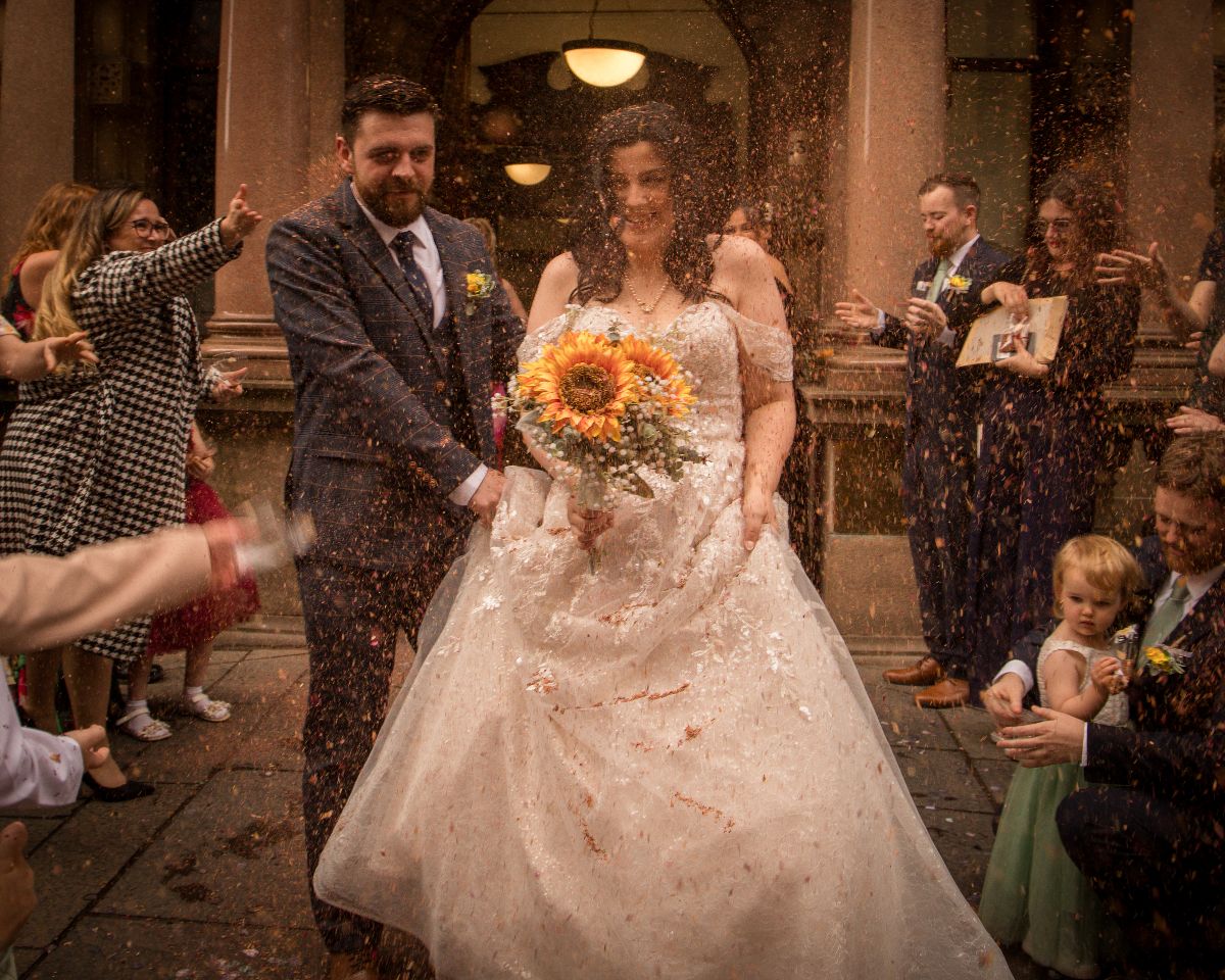 Real Wedding Image for Maxine