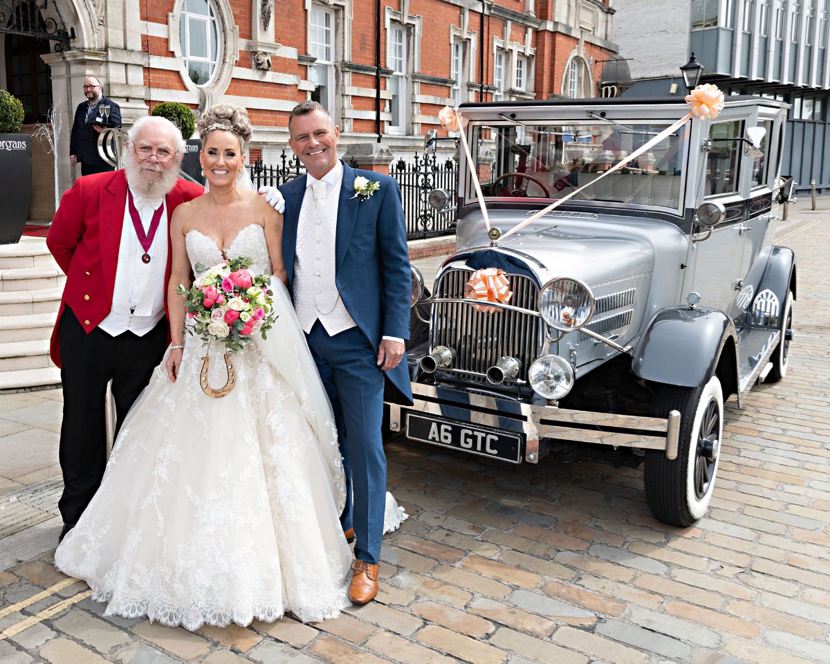 The couple arrive at Morgans Hotel