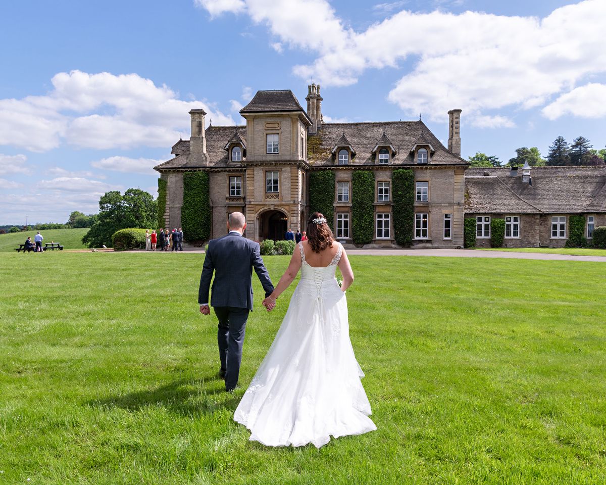 A wonderful wedding on a beautiful day