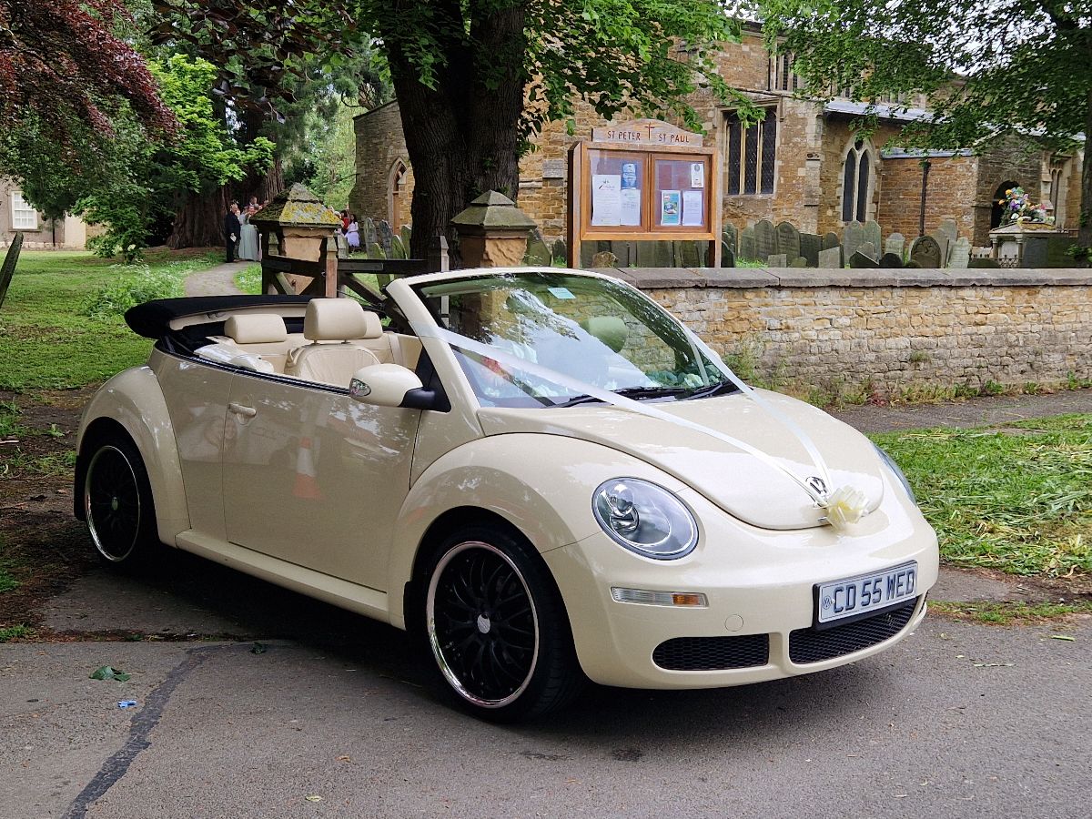 Beetle wedding car