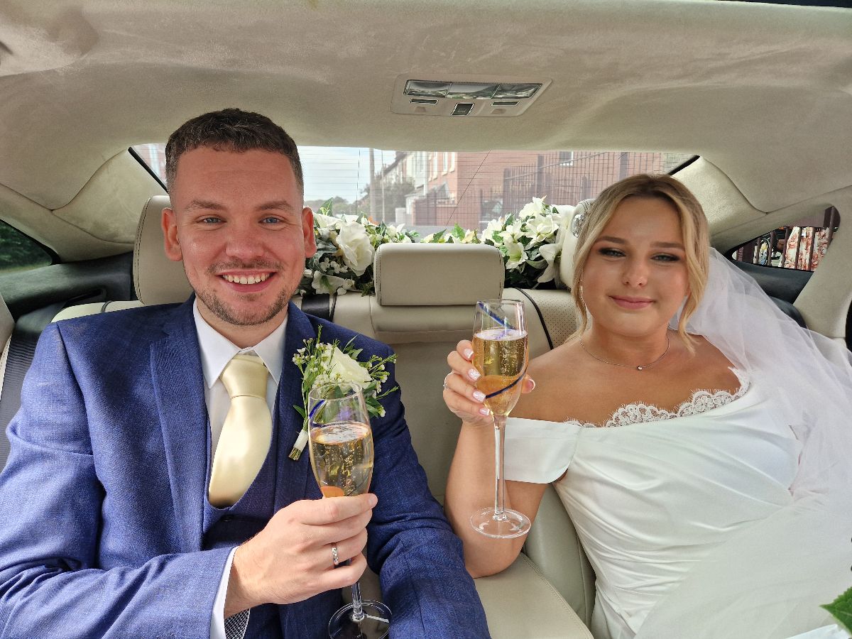 Cheers & best wishes to the happy couple.