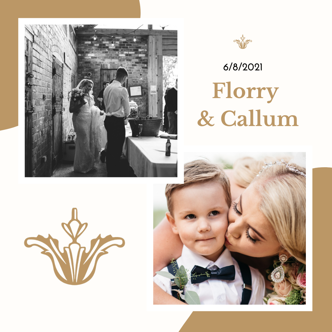 Real Wedding Image for Florry & Callum