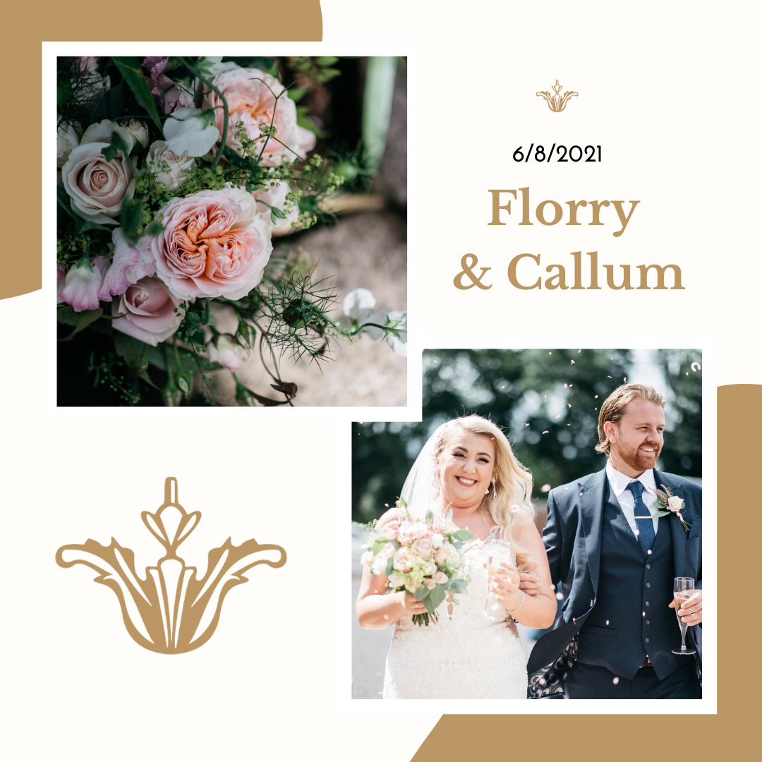 Real Wedding Image for Florry & Callum