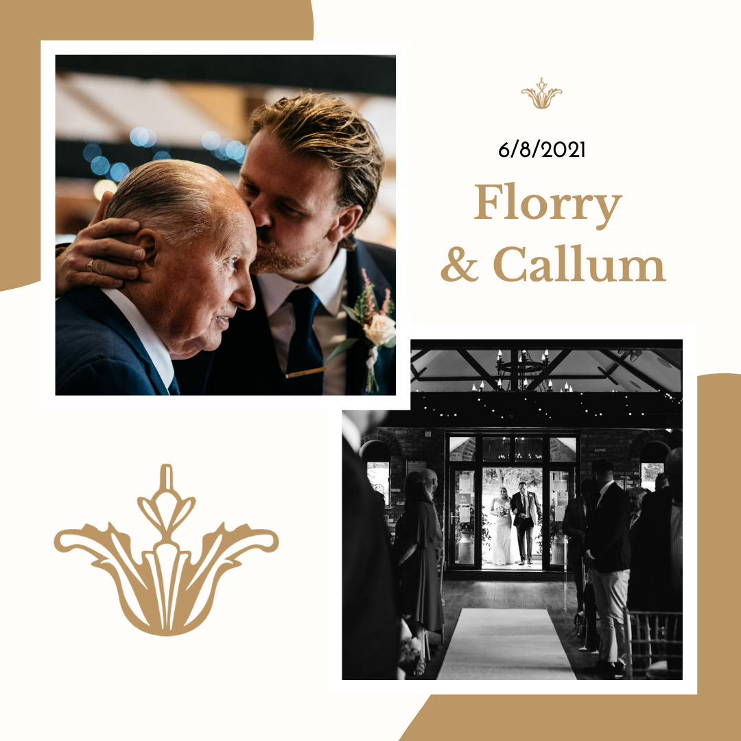 Real Wedding Image for Florry & Callum