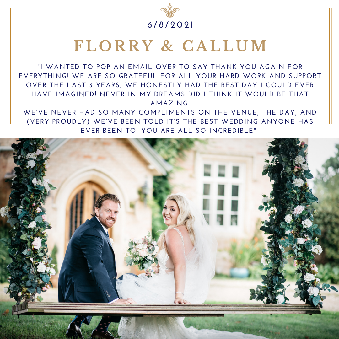 Real Wedding Image for Florry