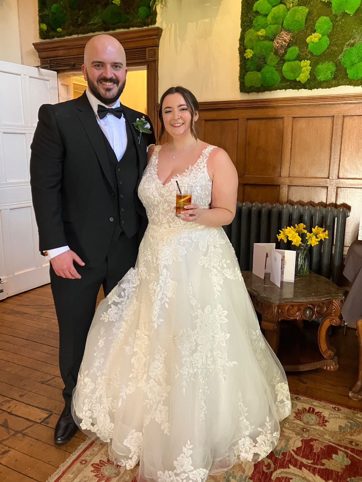 Real Wedding Image for Daisy  & Tom