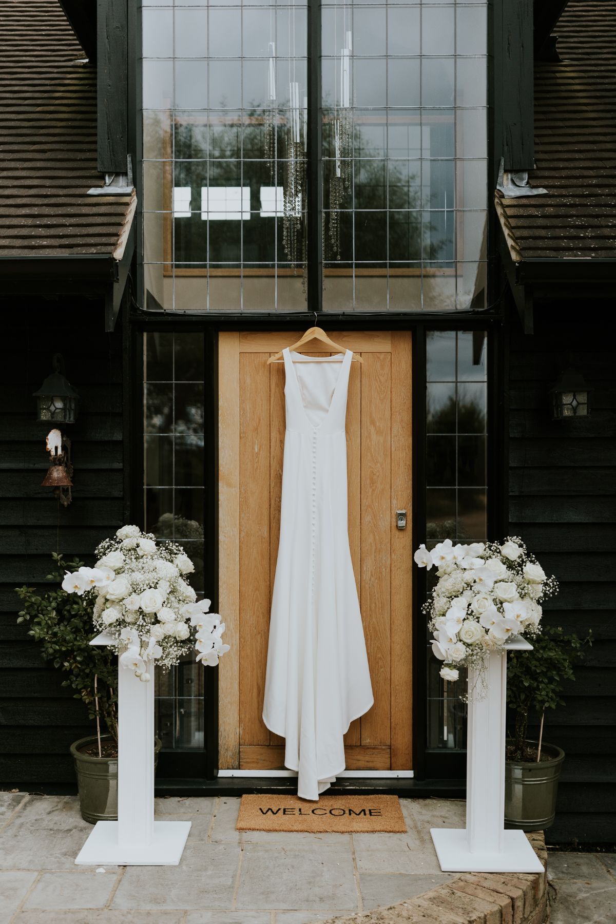 Entrance to the family home