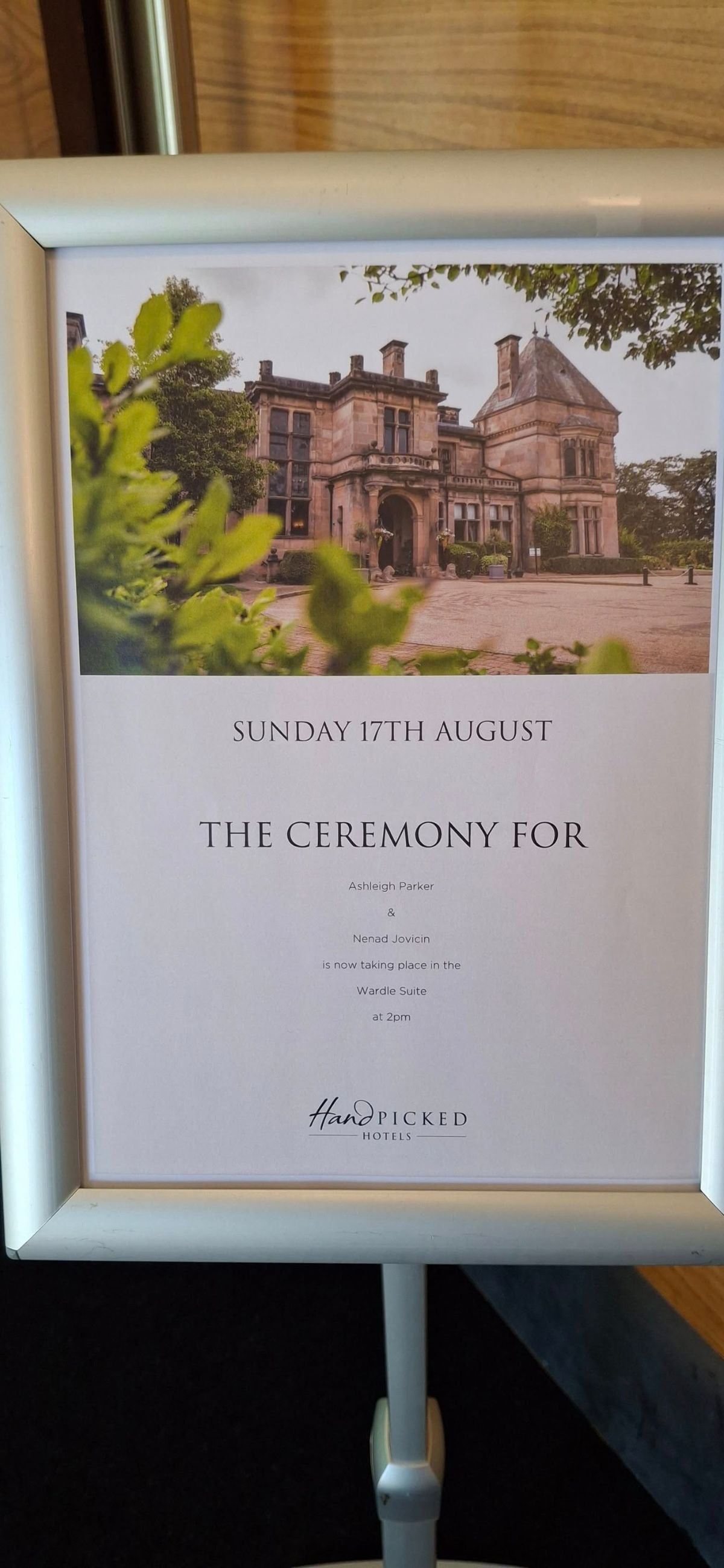 Real Wedding Image for Ashleigh & Nenad