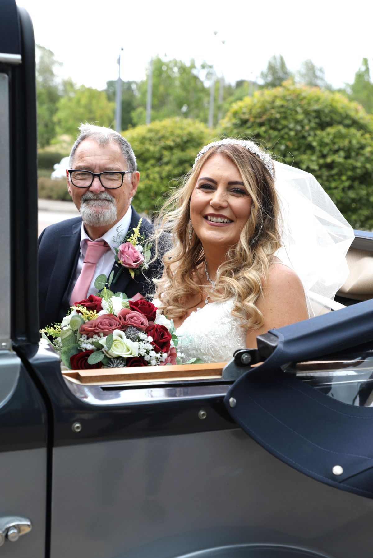 Real Wedding Image for Claire & Chris