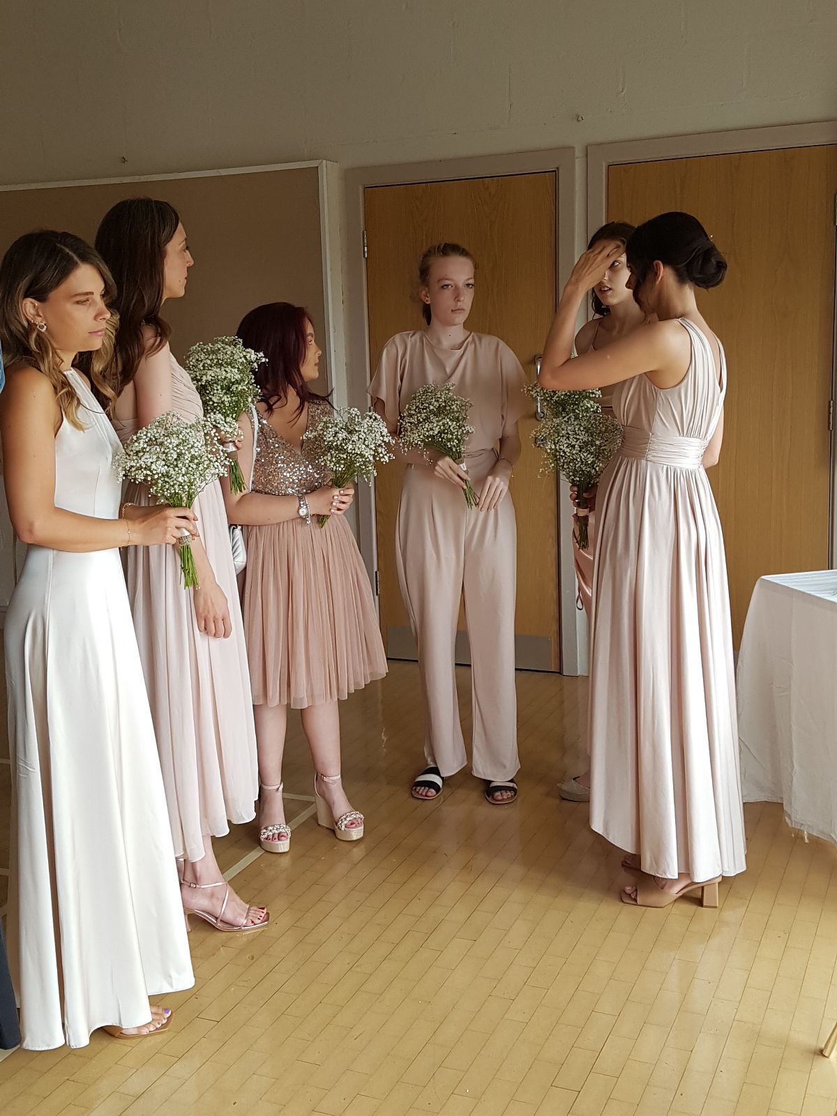 Maid of honour and Bridesmaids