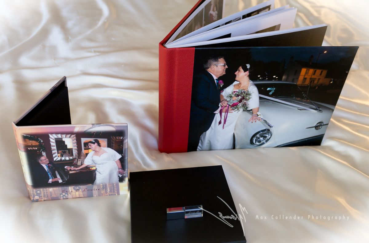 Beautiful Wedding Album & USB Presentation Case