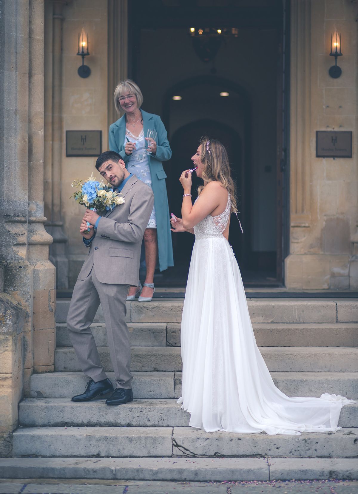 Real Wedding Image for Casey & George