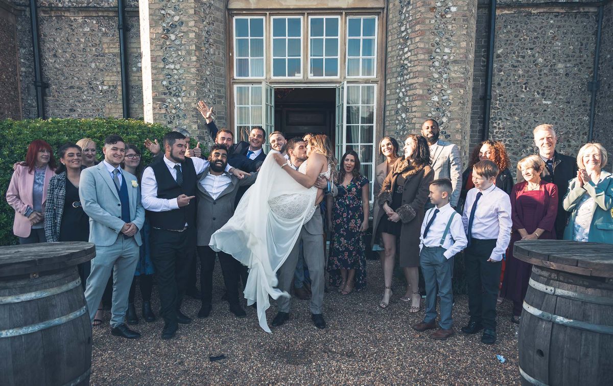 Real Wedding Image for Casey & George