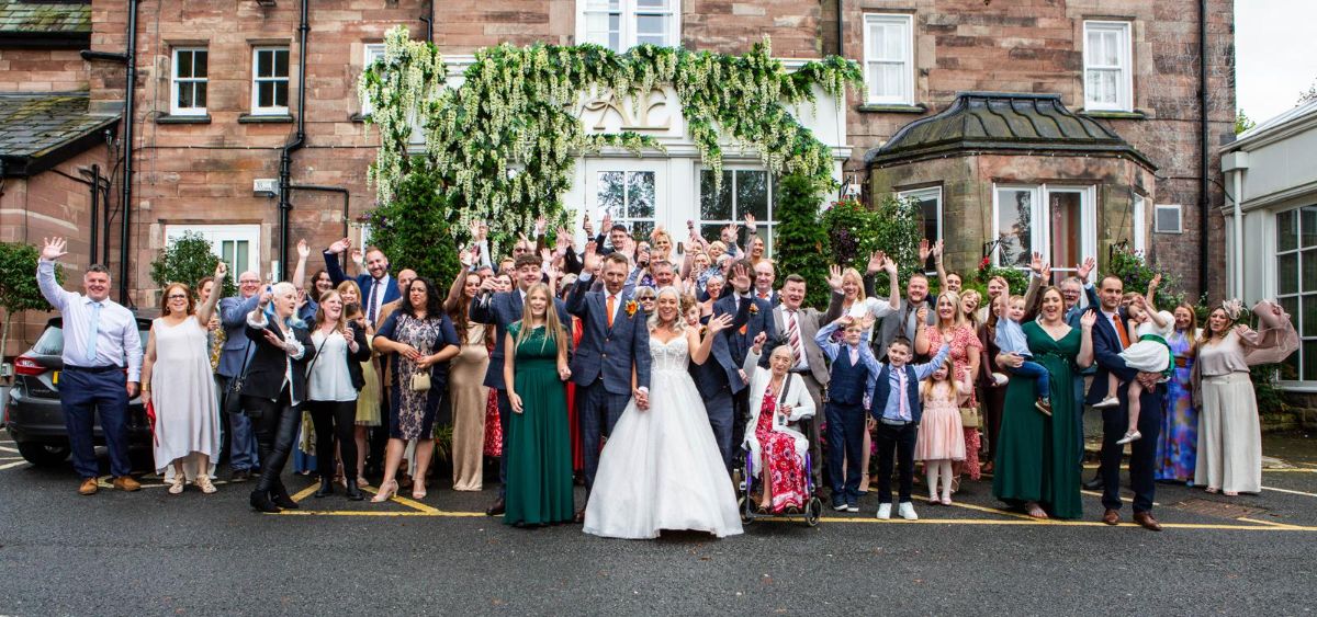 Real Wedding Image for Claire & Rob