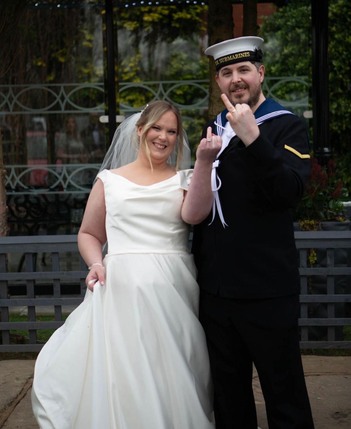 Real Wedding Image for Becky & Adam