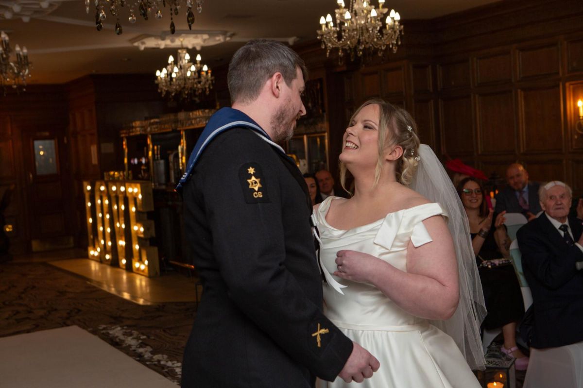 Real Wedding Image for Becky