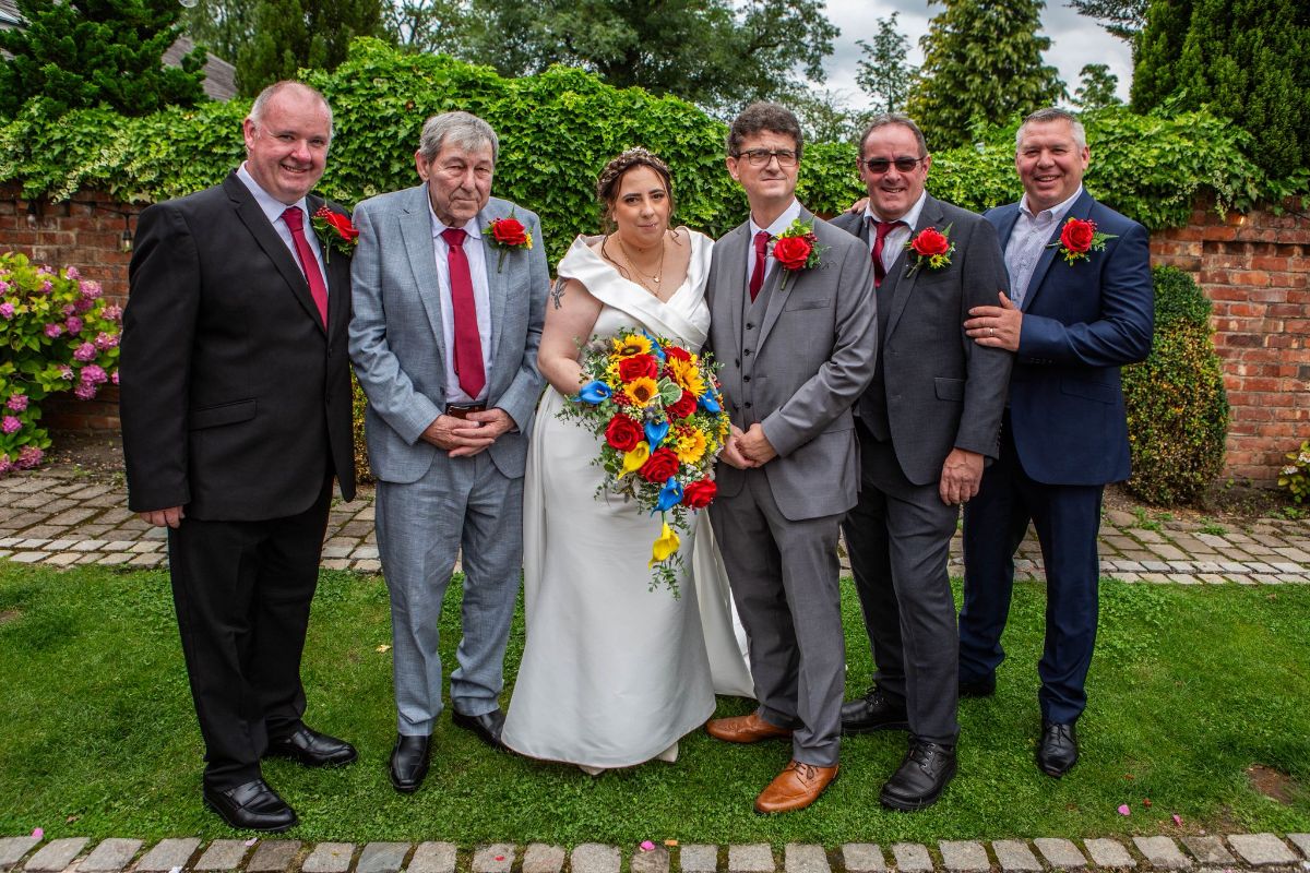 Real Wedding Image for Colin  & Marie