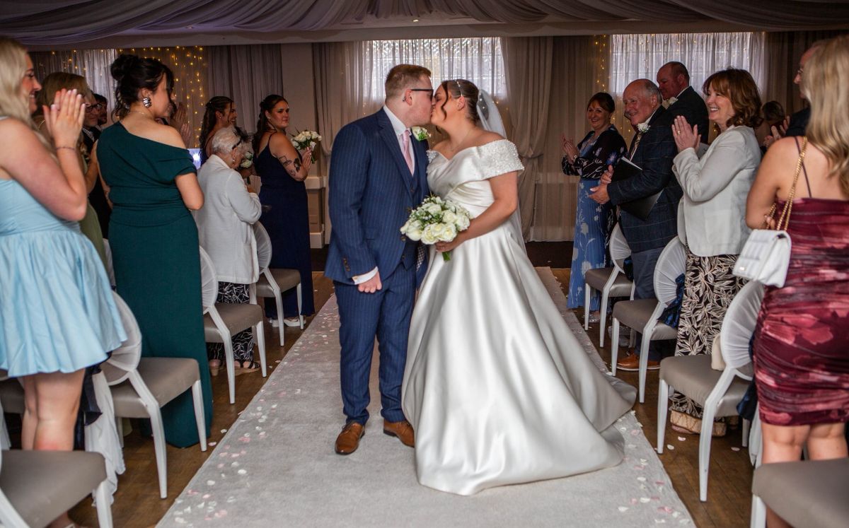 Real Wedding Image for Lucy & Ben