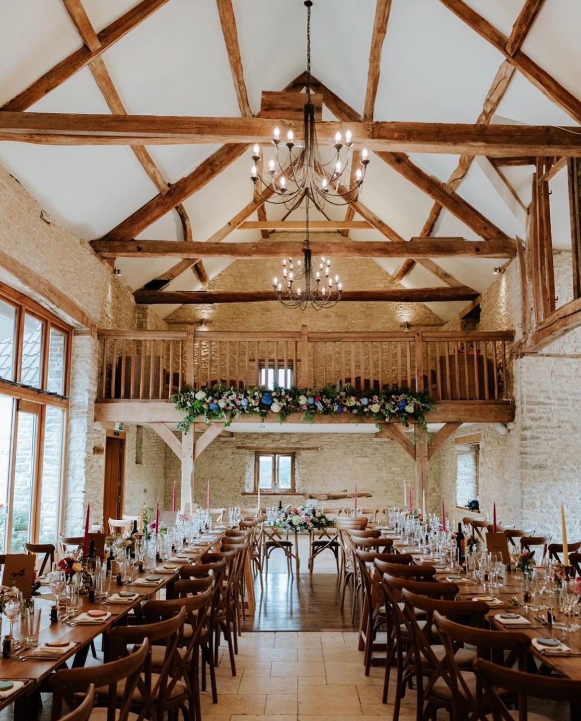 Kingscote Barn Wedding 