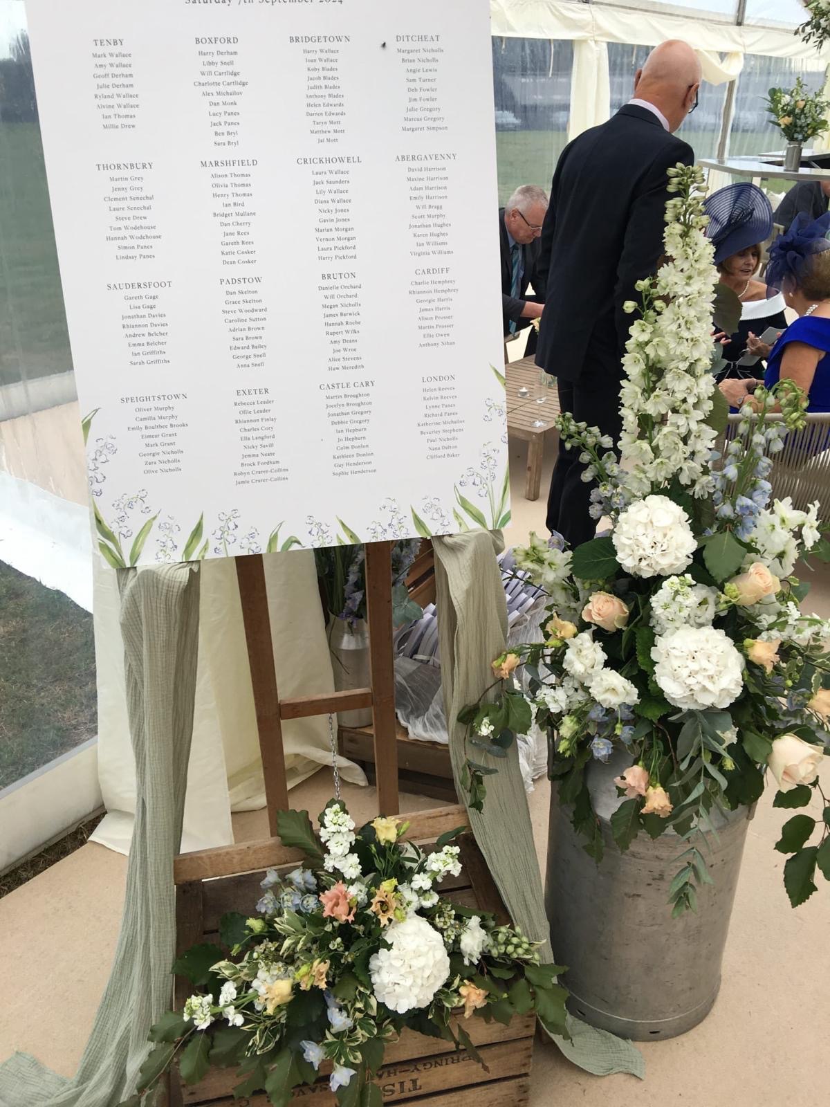 Racing stable marquee wedding 