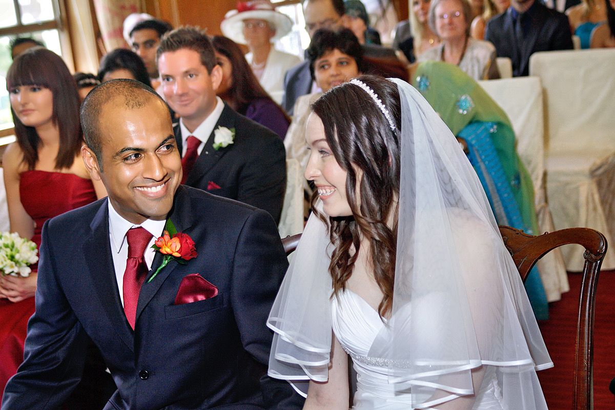 Real Wedding Image for Caroline & Neel