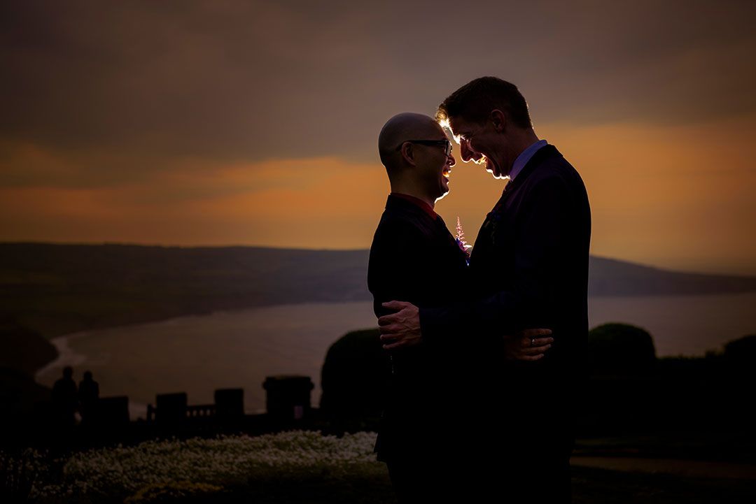 Ken and Rob, Raven Hall Country House Hotel