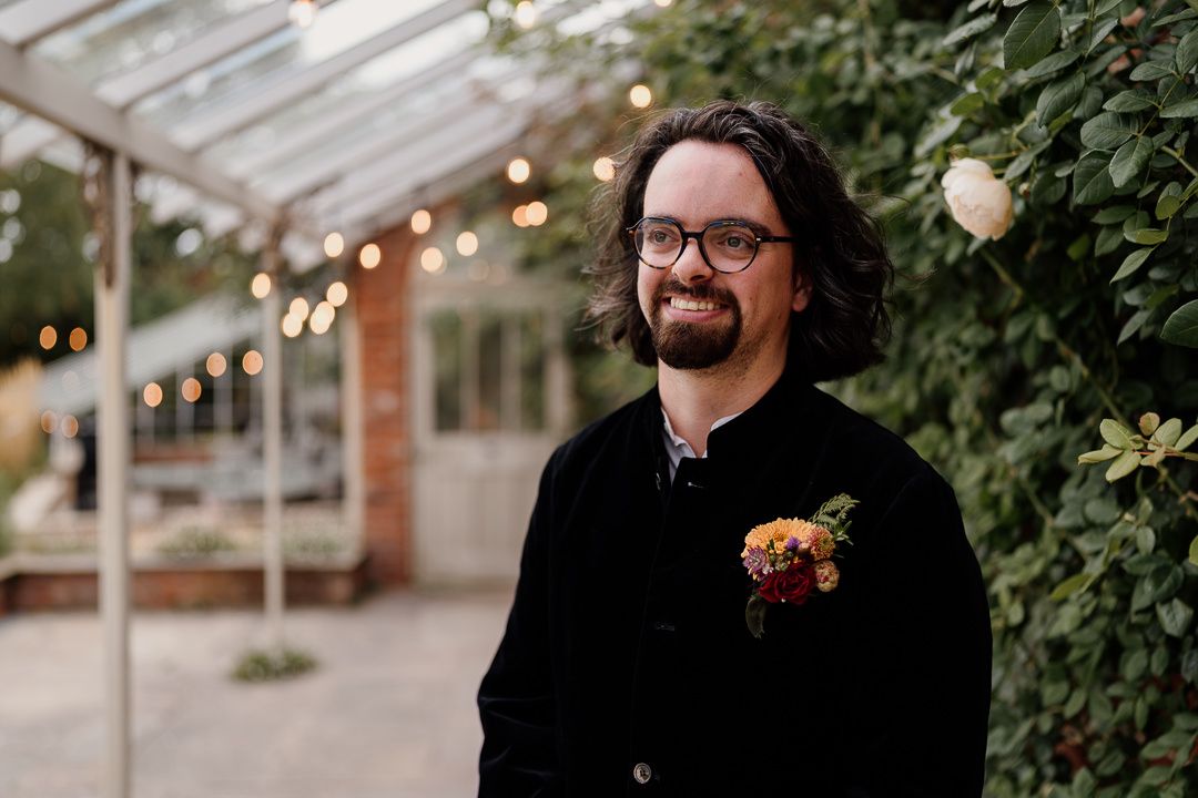 Real Wedding Image for Alice & Max