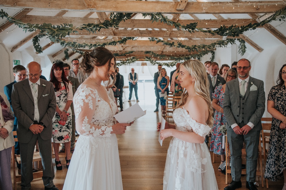 Real Wedding Image for Georgia & Hannah