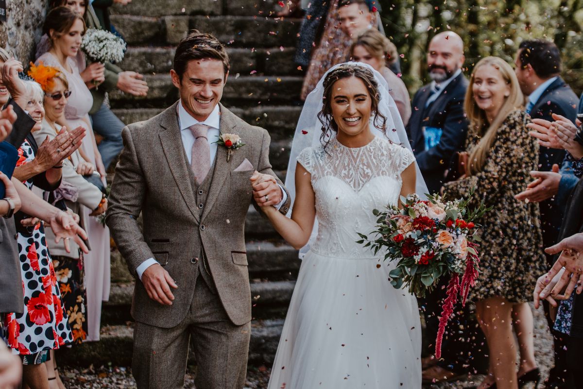 Confetti by the Steps 