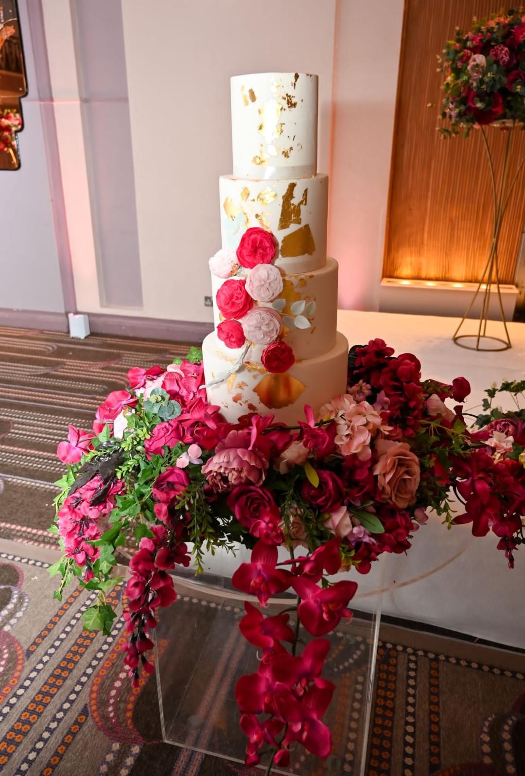 The wedding cake