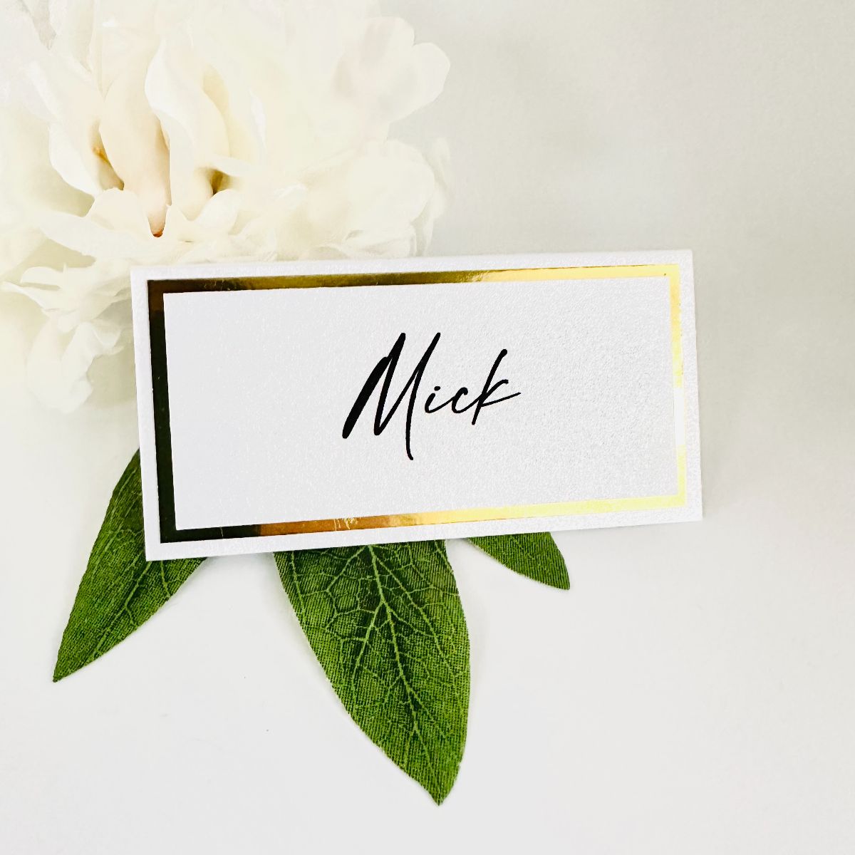 Name place card