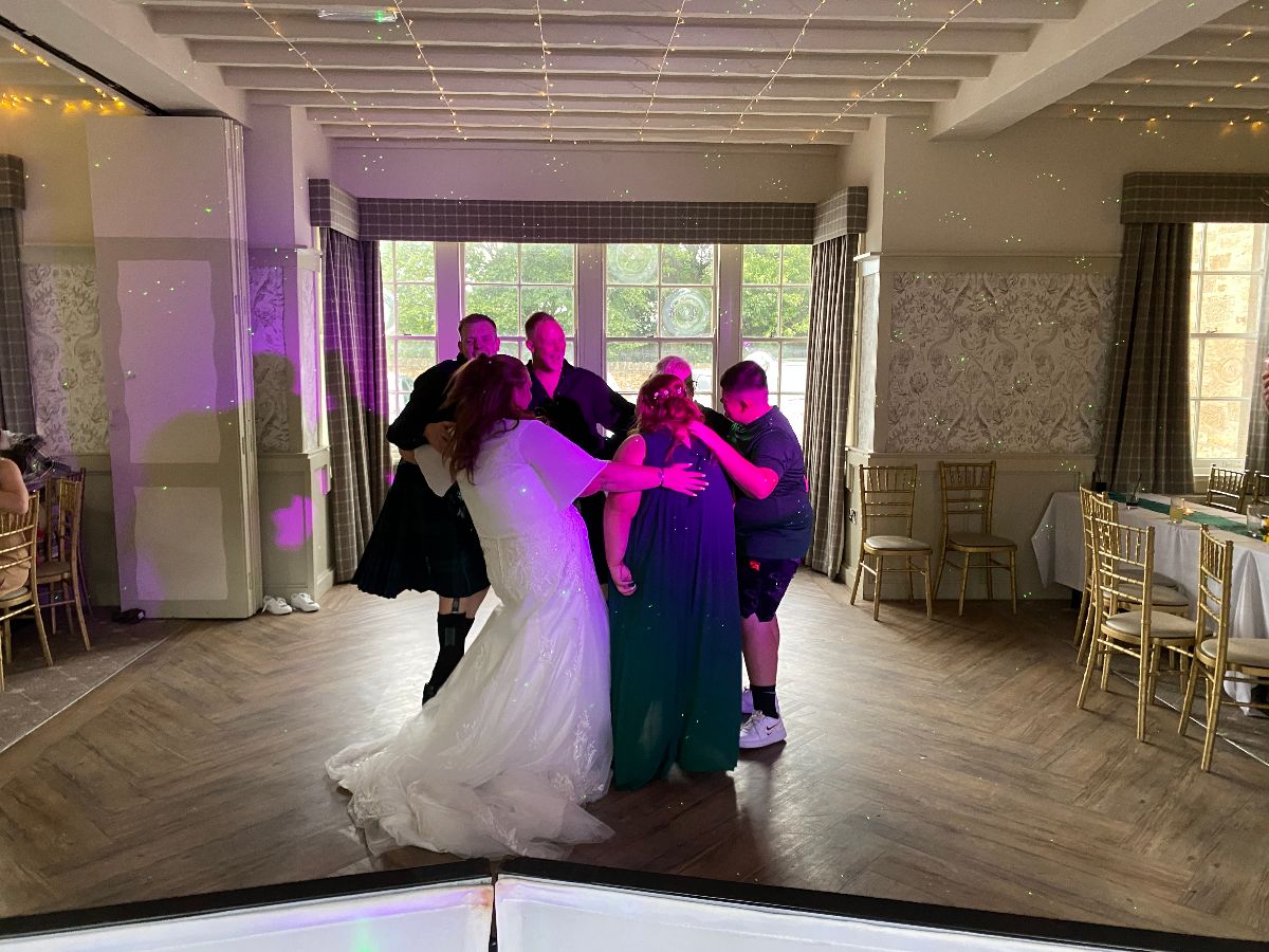 Donna and Andy Wedding at the stairs arms hotel with Mobile Sounds Wedding Disco 2022