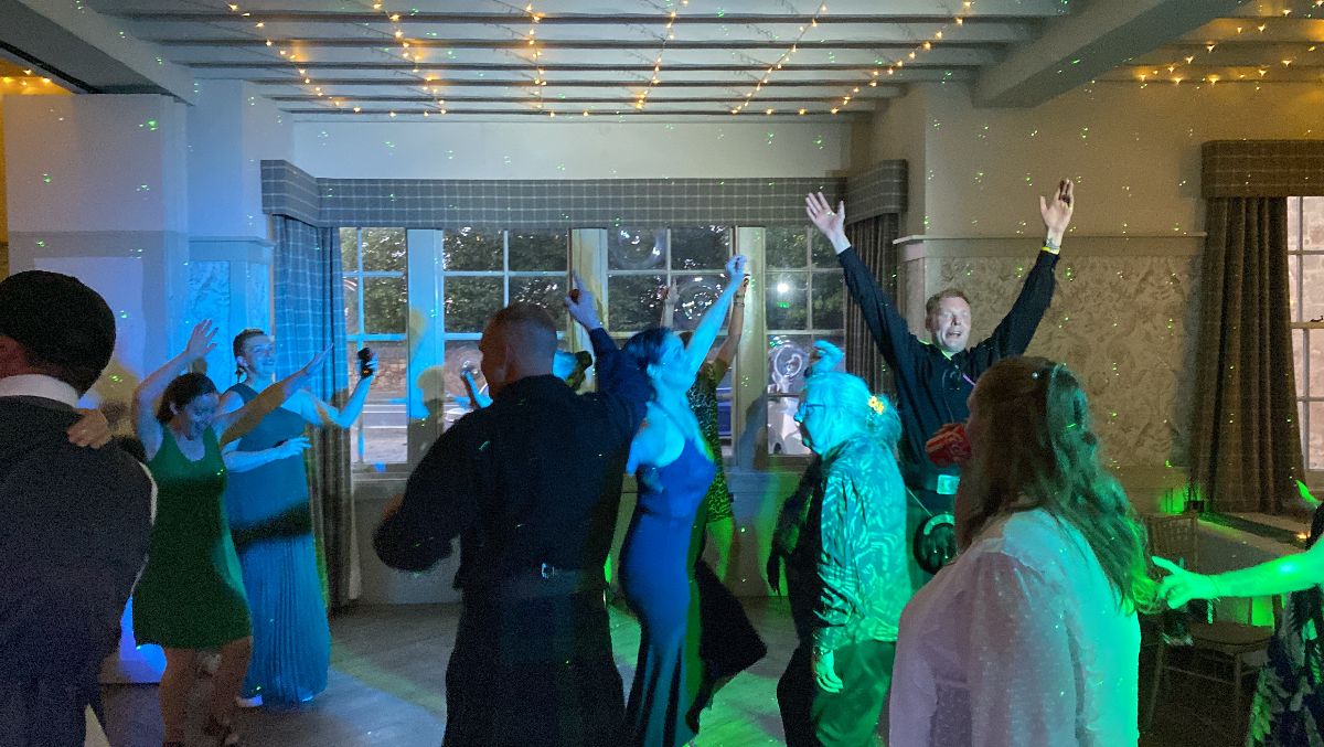 Donna and Andy Wedding at the stairs arms hotel with Mobile Sounds Wedding Disco 2022