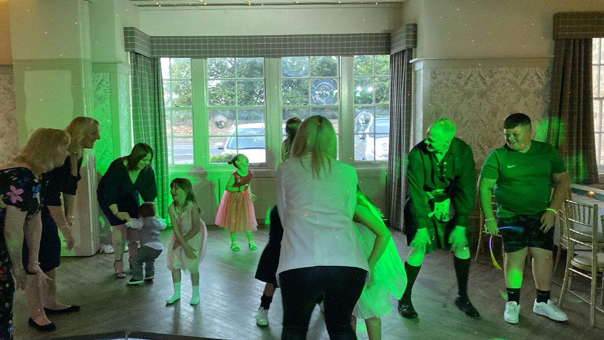 Donna and Andy Wedding at the stairs arms hotel with Mobile Sounds Wedding Disco 2022