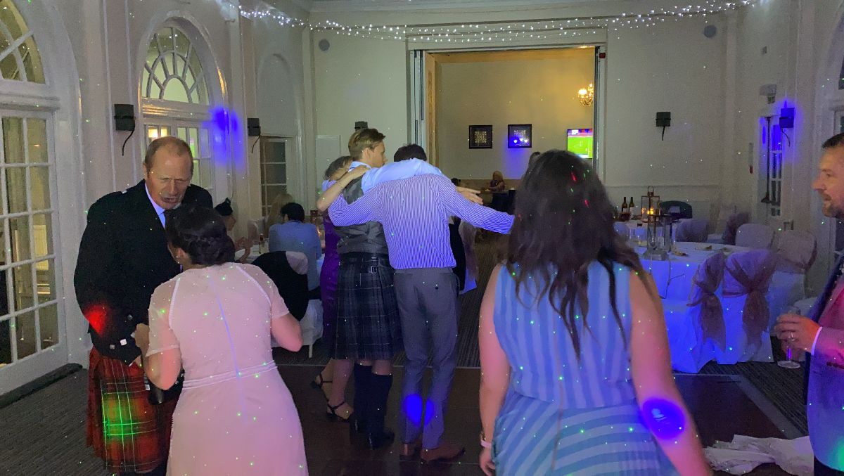 Barony Castle Hotel with Trevor and Cheryl Wedding and Mobile Sounds Wedding Disco 2022  