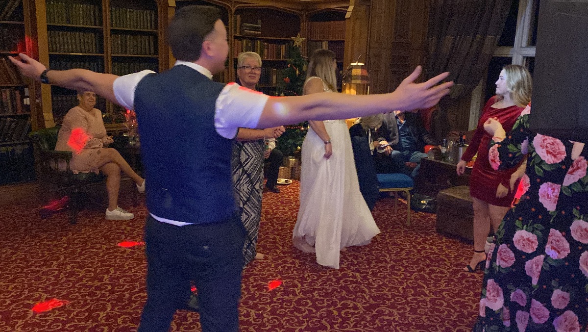 Mr and Mrs Chadwick wedding at Dalhousie Castle