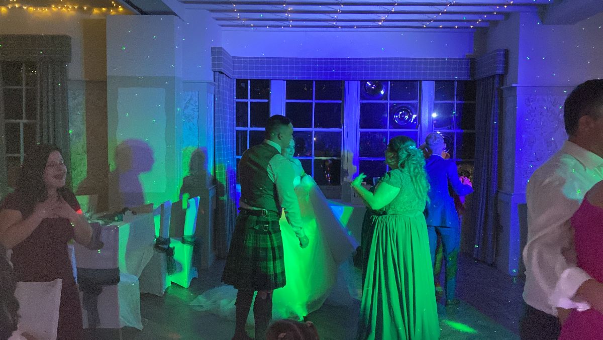 If you are in the Lothians, Fife or Borders and looking for a professional DJ and Disco service, then look no further! This is your Disco and we aim to provide the best music experience for you and your guests. We understand how important it is to make sure everyone has a great time on your special night. Our team of experienced DJs are equipped with state-of-the-art sound systems to guarantee a quality performance every time

Providing the soundtrack to your party, with music and creating memories with music through the decades 