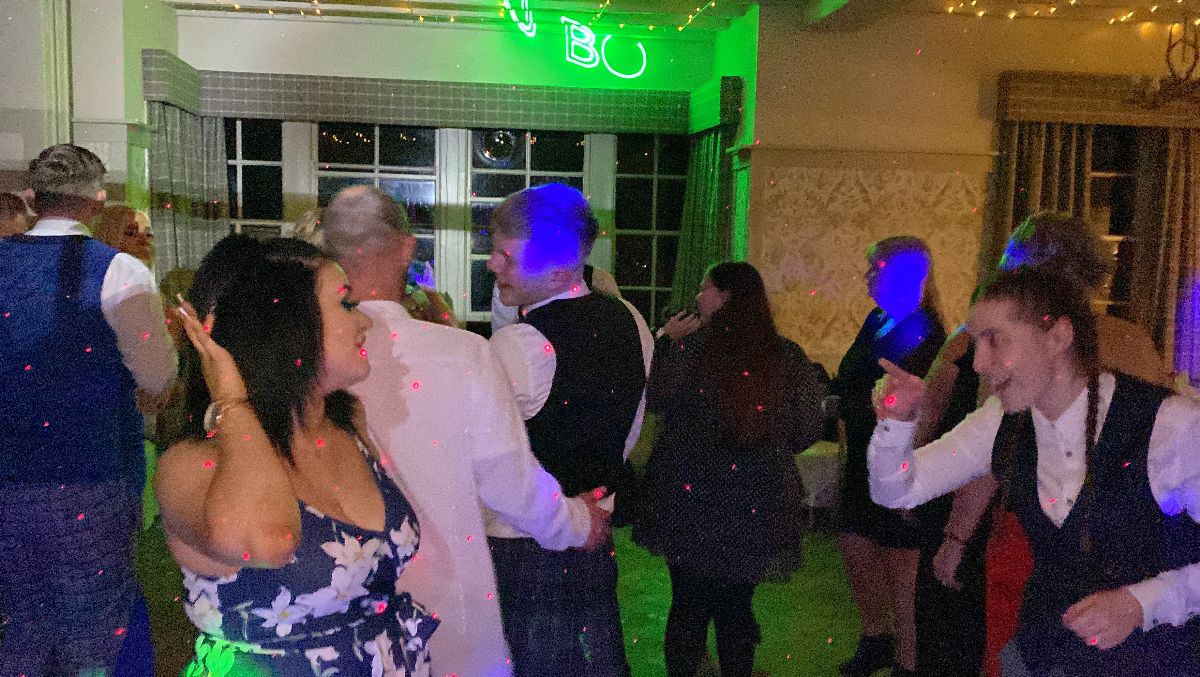 If you are in the Lothians, Fife or Borders and looking for a professional DJ and Disco service, then look no further! This is your Disco and we aim to provide the best music experience for you and your guests. We understand how important it is to make sure everyone has a great time on your special night. Our team of experienced DJs are equipped with state-of-the-art sound systems to guarantee a quality performance every time

Providing the soundtrack to your party, with music and creating memories with music through the decades 