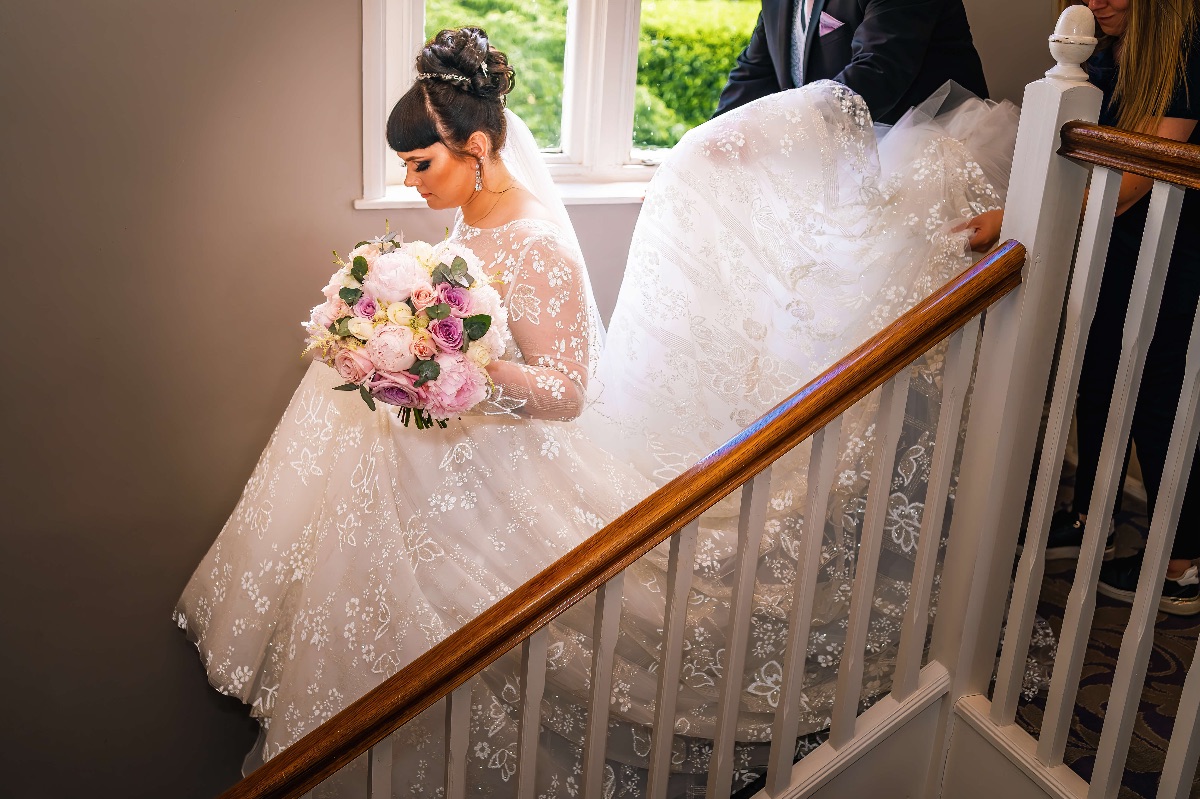 The bride makes her final journey to become a wife