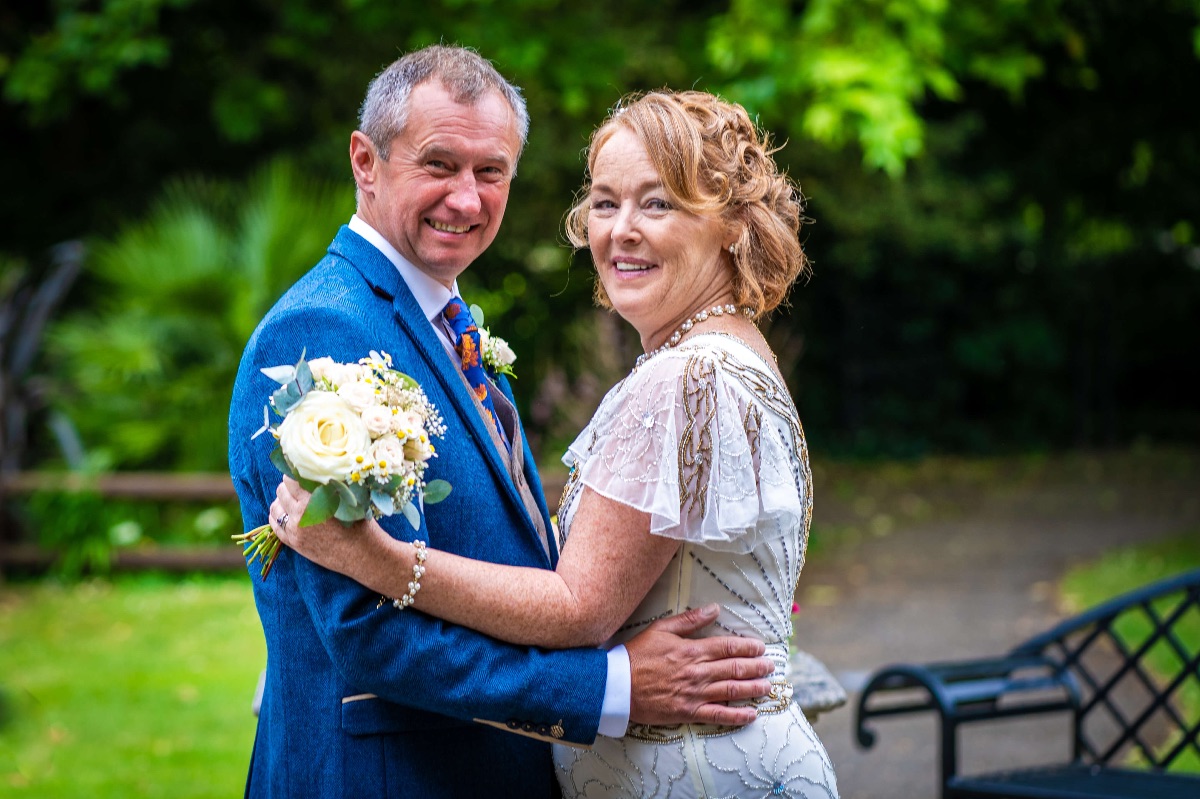 Such a wonderful couple at Ware Priory