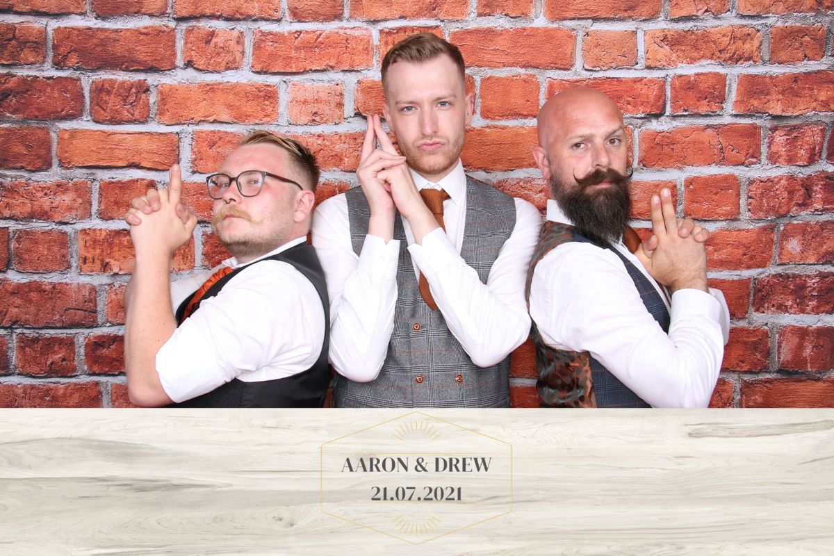 Real Wedding Image for Aaron & Drew