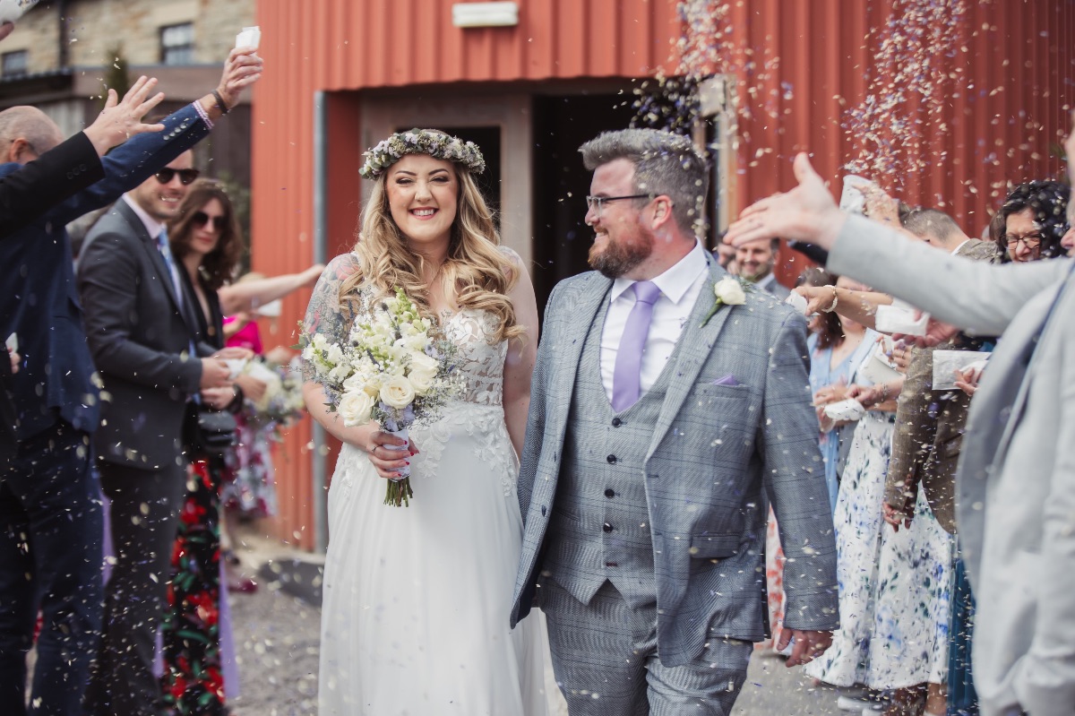 Real Wedding Image for Claire   & Dan