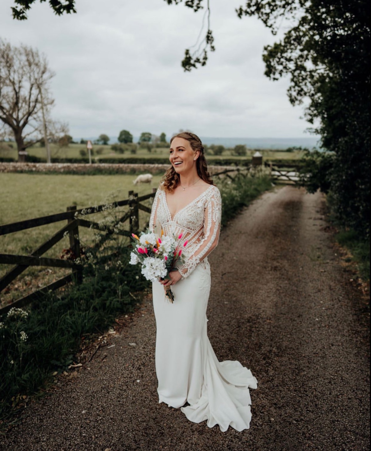 Real Wedding Image for Ellie  & David 